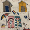 Miniatura de foto de Popelín estampado casetas de playa