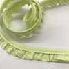 Miniatura de foto de Cinta bies fruncido algodón verde claro 25mm