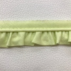 Miniatura de foto de Cinta bies fruncido algodón verde claro 25mm