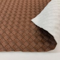 Miniatura de foto de Polipiel de textura cesto marrón