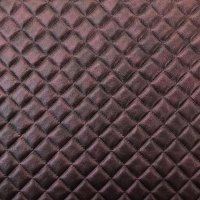 Miniatura de foto de Polipiel textura rombos granate nacarado