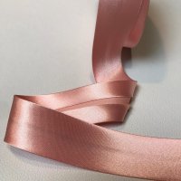 Miniatura de foto de Bies satén 30mm rosa empolvado