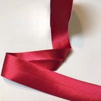 Miniatura de foto de Bies satén 30mm rojo oscuro