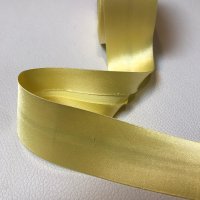 Miniatura de foto de Bies satén 30mm amarillo pálido