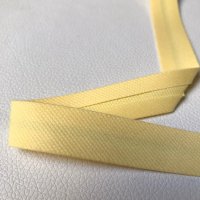 Miniatura de foto de Bies de piqué de canutillo 18mm. amarillo