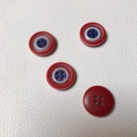 Miniatura de foto de Botón rojo y azul 18mm.