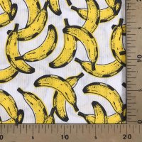 Miniatura de foto de Loneta estampado digital plátanos