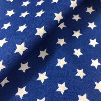 Miniatura de foto de Popelín estampado estrellas 9mm. azulón