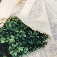 Miniatura de foto de Loneta de algodón estampado digital macetas
