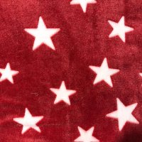 Miniatura de foto de Coralina jacquard estrellas rojo