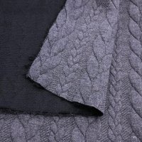 Miniatura de foto de Punto sudadera jacquard gris oscuro