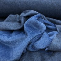 Miniatura de foto de Punto sudadera especial invierno azul índigo jaspeado 