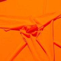 Miniatura de foto de Lycra lisa naranja fluorescente