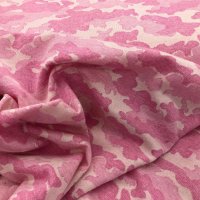 Miniatura de foto de Punto jacquard camuflaje rosa