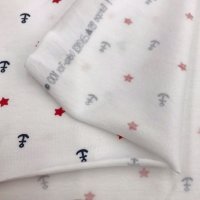 Miniatura de foto de Punto camiseta anclas blanco roto