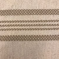 Miniatura de foto de Loneta rústica rayas algodón lino