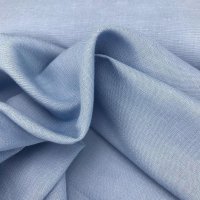 Miniatura de foto de Lino algodón azul