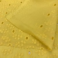 Miniatura de foto de Algodón bordado amarillo