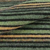 Miniatura de foto de Punto tricot rayas verde