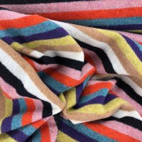 Miniatura de foto de Punto tricot raya multicolor