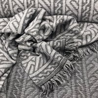 Miniatura de foto de Punto tricot ochos gris