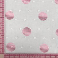 Miniatura de foto de Plumetti algodón lunares rosa