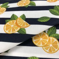 Miniatura de foto de Popelín limones y rayas
