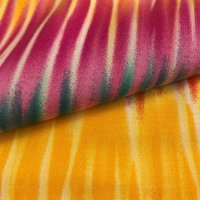 Miniatura de foto de Viscosa tie dye multicolor naranjas