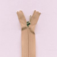 Miniatura de foto de Cremallera invisible 35cm beige