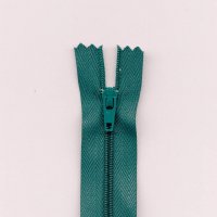 Miniatura de foto de Cremallera de nylon cerrada 35cm verde