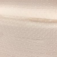 Miniatura de foto de Plumetti doble gasa bámbula blanco roto