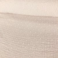 Miniatura de foto de Plumetti doble gasa bámbula blanco