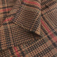 Miniatura de foto de Tweed cuadro escocés marrón
