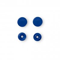 Miniatura de foto de Botón presión color Snaps diámetro 12,4 azul real 30pz