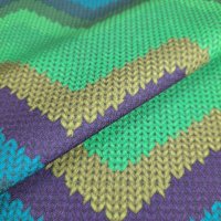 Miniatura de foto de Tensotela rombos tricot verde