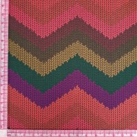 Miniatura de foto de Tensotela rombos tricot morados