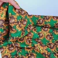 Miniatura de foto de Tensotela girasoles verde
