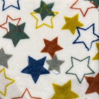 Miniatura de foto de Estrellas colores fondo blanco