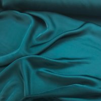 Miniatura de foto de Satén lencero azul petróleo