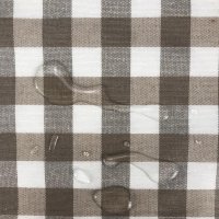 Miniatura de foto de Antimanchas cuadros marrón y blanco
