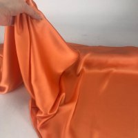 Miniatura de foto de Satén lencero naranja