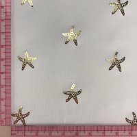 Miniatura de foto de Lycra baño estrellas de mar doradas