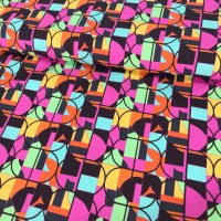Miniatura de foto de Lycra baño mate geometrías multicolor
