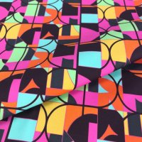 Miniatura de foto de Lycra baño mate geometrías multicolor