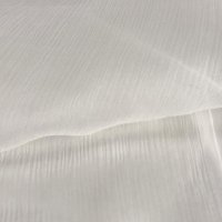 Miniatura de foto de Gasa bámbula de seda blanca
