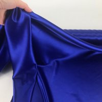 Miniatura de foto de Satén lencero elástico azulón