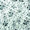 Miniatura de foto de loneta flores blanco-negro
