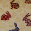 Miniatura de foto de Cretona estampado conejos 