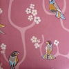 Miniatura de foto de loneta pájaros rosa