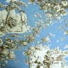 Miniatura de foto de loneta campesinos azul-marrón
